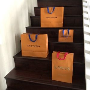 Authentic Louis Vuitton Shopping Bags ❤️New❤️ 4 bags total